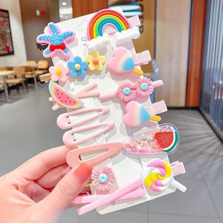 set 14 kẹp tóc cho bé siêu dễ thương