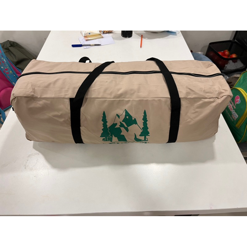 Túi đựng lều, túi thay thế cho lều chất liệu vải TC Cotton pha ,Kt 60x20x18cm