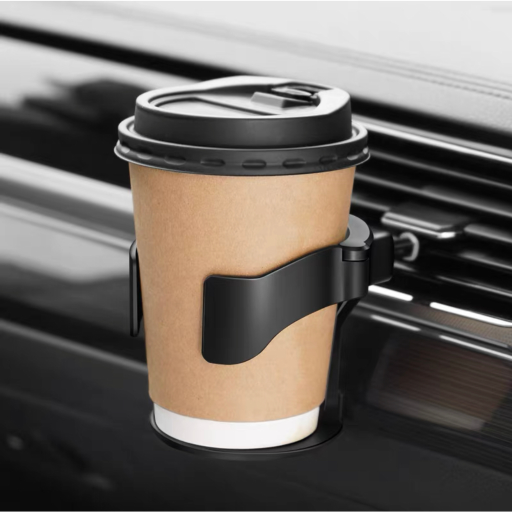 Giá đỡ cốc nước trên xe hơi Ô tô - Giá đỡ gạt tàn mini trên xe hơi Ô tô - Giá đỡ đa năng gắn khe gió xe hơi Ô tô.