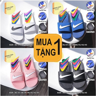Dép Nike-Nk quai ngang nam nữ thay đổi màu logo