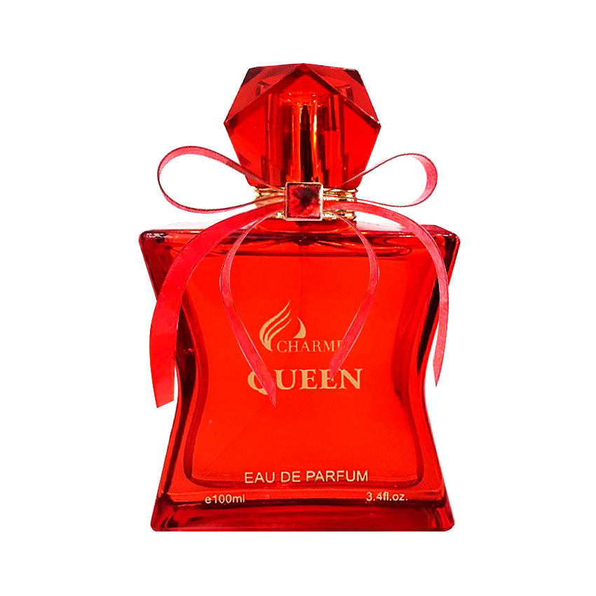 Nước hoa Nữ Charme Queen 100ml ướp cánh hồng thơm ngát trên làn da mềm mại, lưu hương lâu và toả hương xa