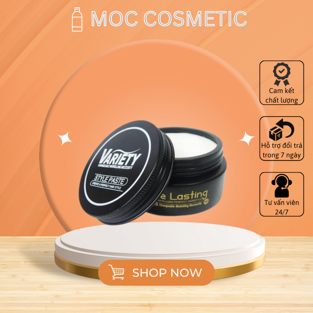 SÁP VUỐT TÓC TẠO KIỂU DÀNH CHO NAM VARIETY MATTE LASTING 100ml