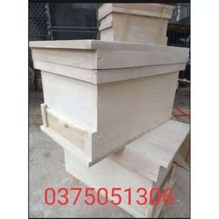 Thùng nuôi ong mật gỗ gạo