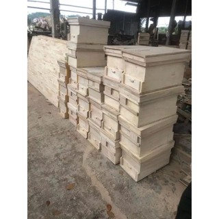 [HÀNG ĐẸP GỖ TỐT]   Thùng Nuôi Ong Mật Gỗ Gạo