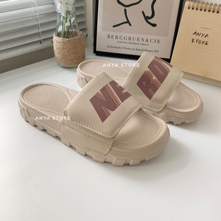 Dép quai dán nam nữ NERRDY THÊU cao cấp 4cm Api bền, chữ NERRDY tăng chiều cao