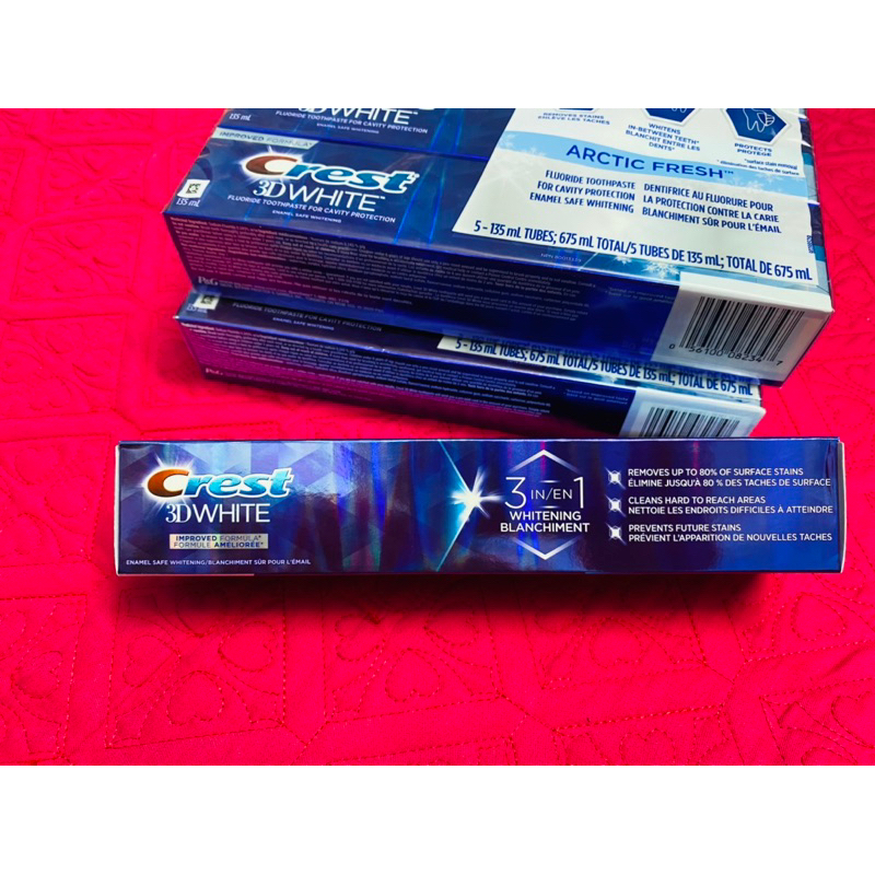 Kem đánh răng Crest 3D White Arctic Fresh 107g