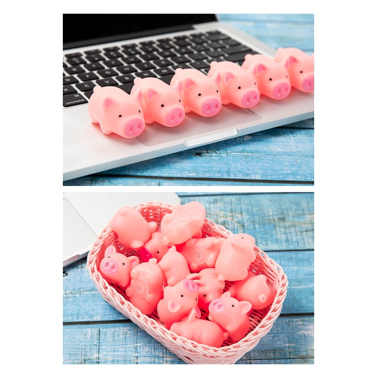 Đồ Chơi Squishy Chú Heo Mềm Chút Chít Kute Giảm Stress