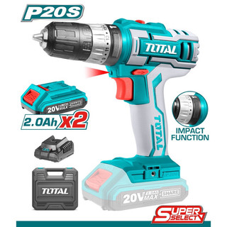 TOTAL Máy khoan búa dùng pin 20V TIDLI200215