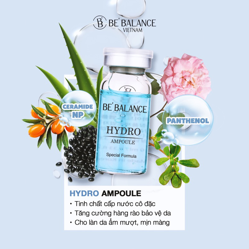 Tinh chất chuyên sâu Be'Balance Hydro Ampoule 10ml x 5