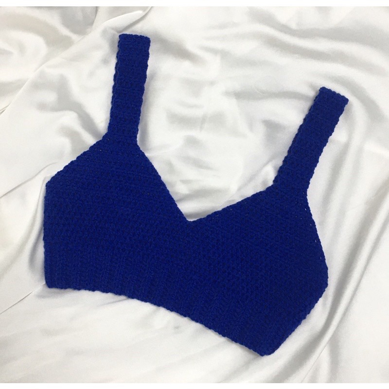 Áo bikini crochet - bikini len móc handmade đi biển, đi chụp ảnh