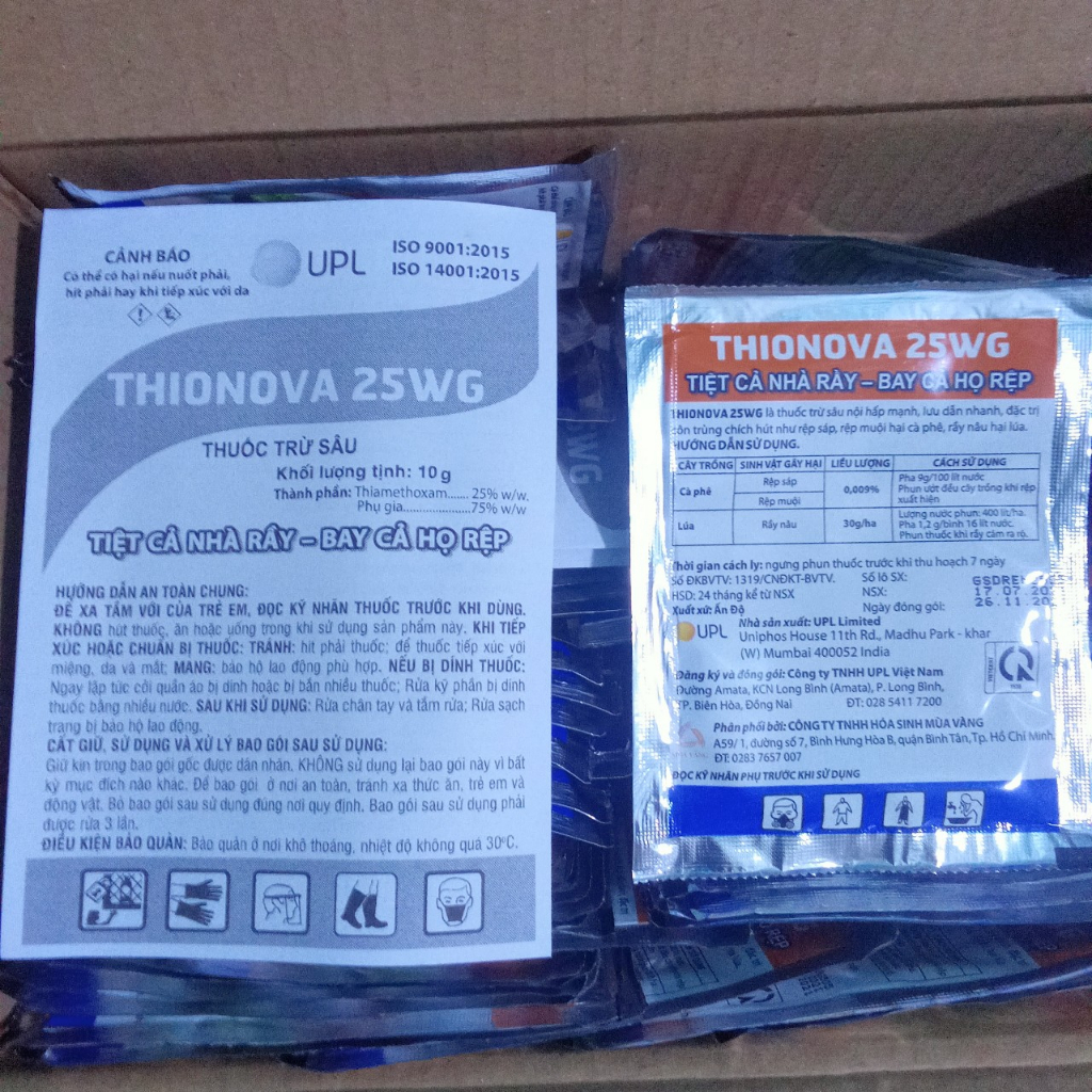 Đặt trị bọ trĩ rầy rệp trên hoa hồng, gói 10gram