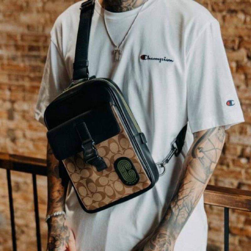 📛RẺ VÔ ĐỊCH📛TÚI COA*CH TRACK PACK NAM ĐEO CHÉO