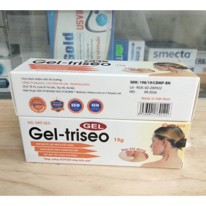 Gel-triseo làm mềm da,giảm sẹo,chai chân