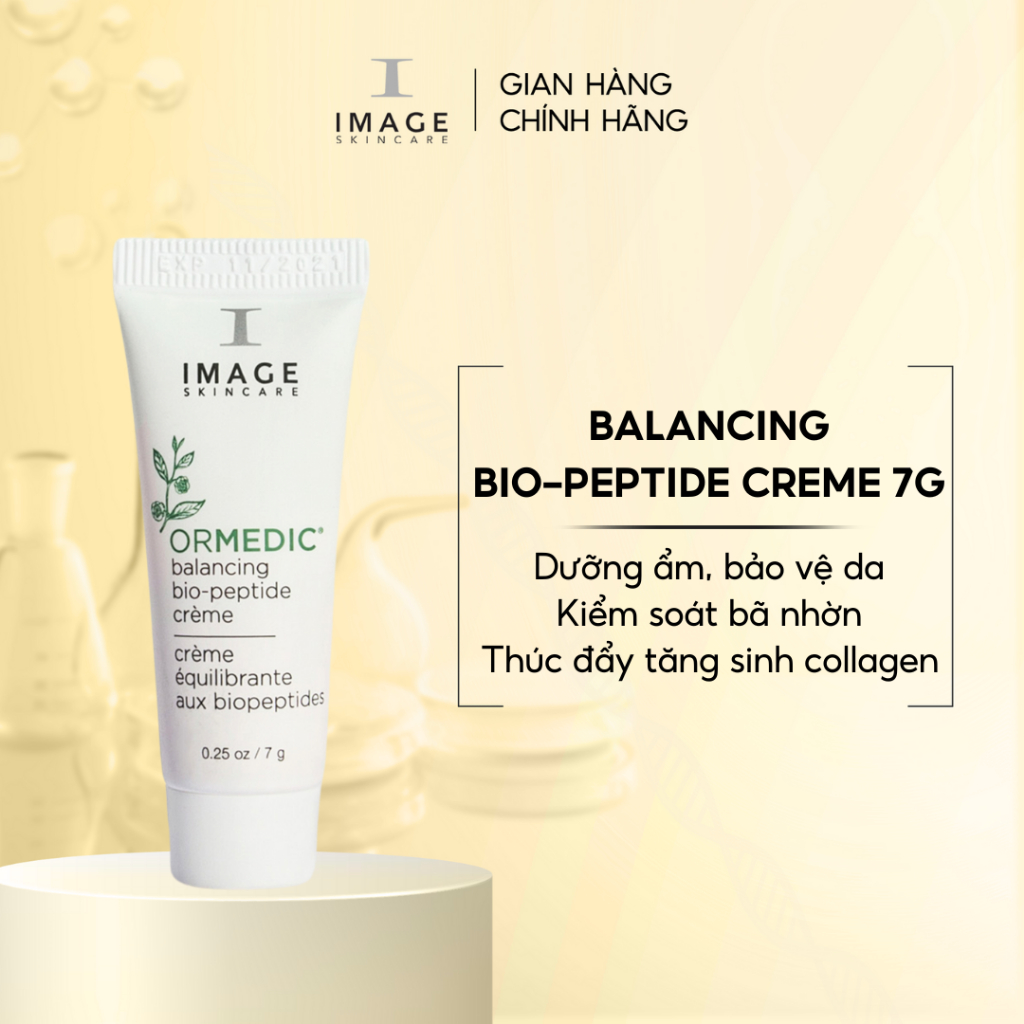 Kem dưỡng cân bằng và chống lão hóa IMAGE Skincare ORMEDIC Balancing Bio-Peptide Creme 7g