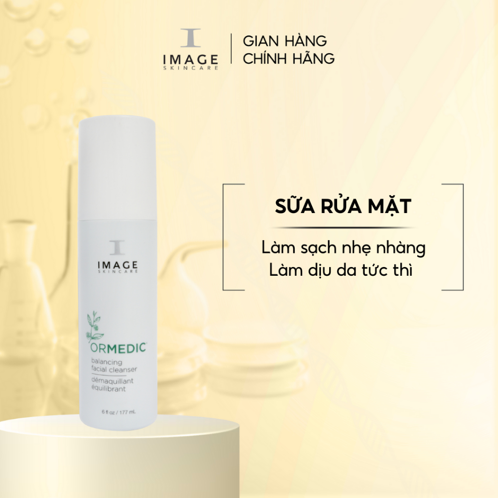 Sữa rửa mặt cân bằng da Image Skincare Ormedic Balancing Facial Cleanser 177ml