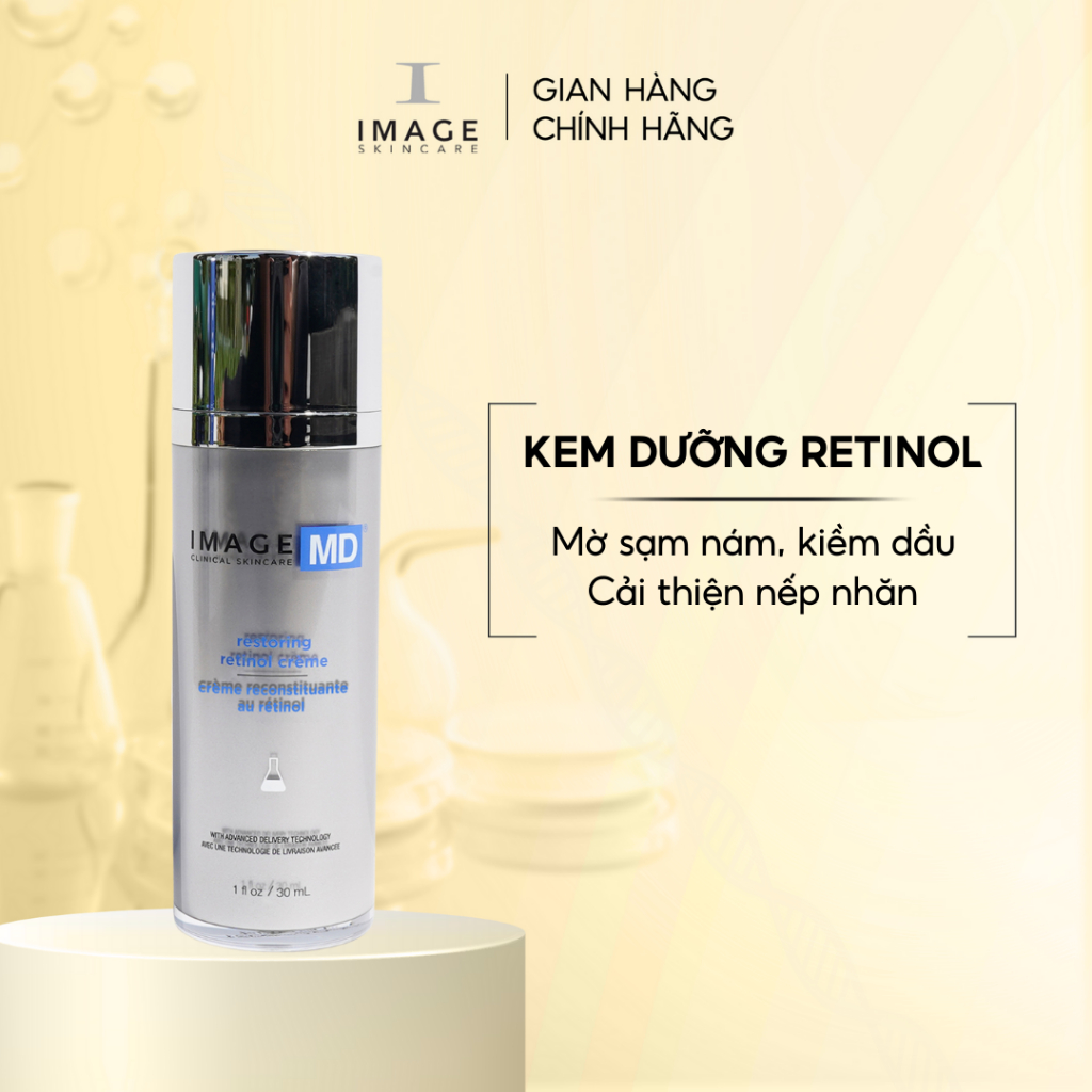 Kem dưỡng retinol trẻ hóa da IMAGE Skincare MD Restoring Retinol Creme With Adt Technology 30ml