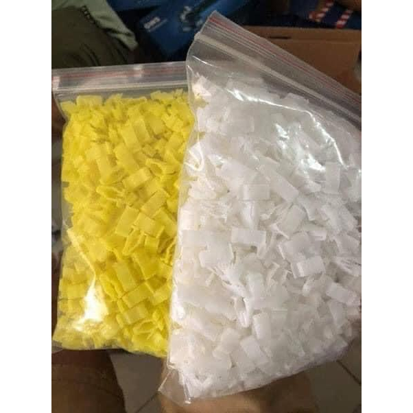 Pát kẹp nhựa dàn áo màu vàng, màu trắng chuyên dụng cho xe Honda