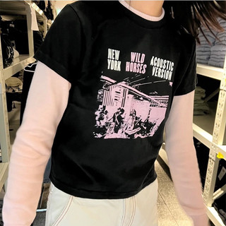 Áo thun Wild Horse Baby Tee [Brandy Meville]