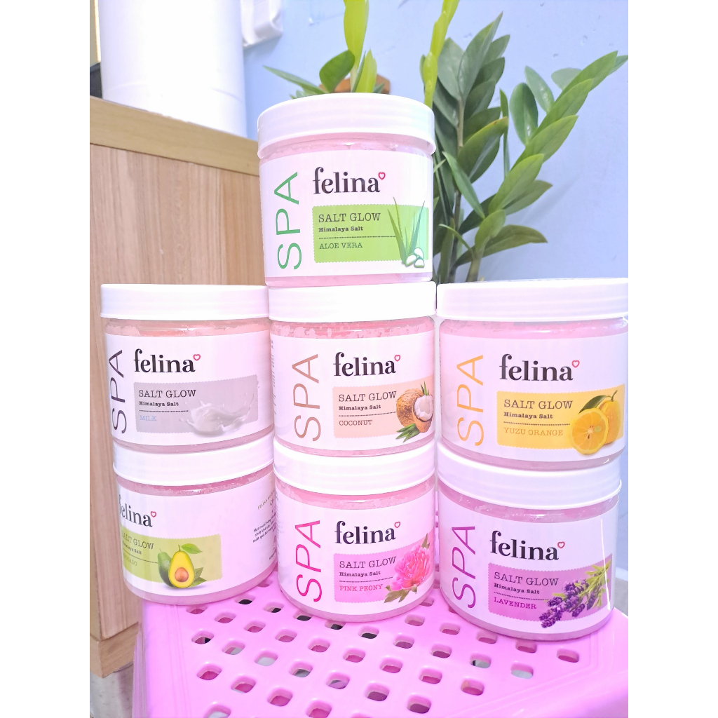 Muối Tắm Felina Salt Milk Tẩy Tế Bào Da  500g