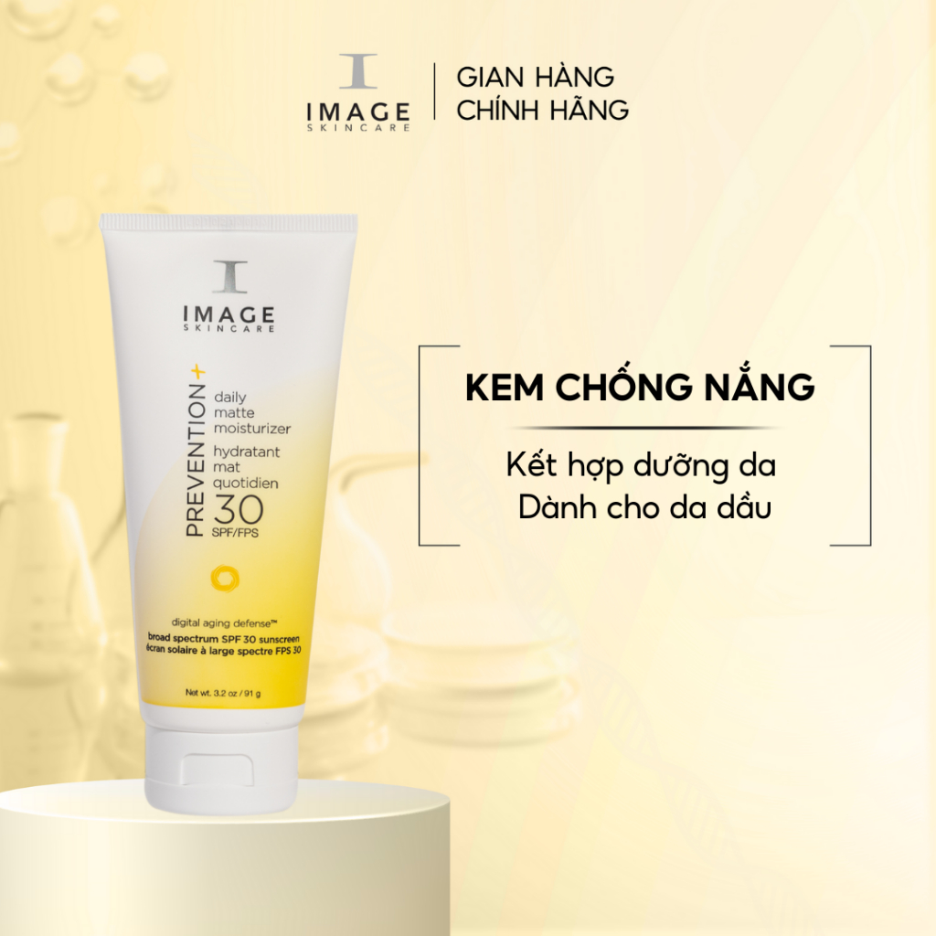 Kem chống nắng dành cho da dầu Image Skincare Prevention+ Daily Matte Moisturizer SPF30+ 91g