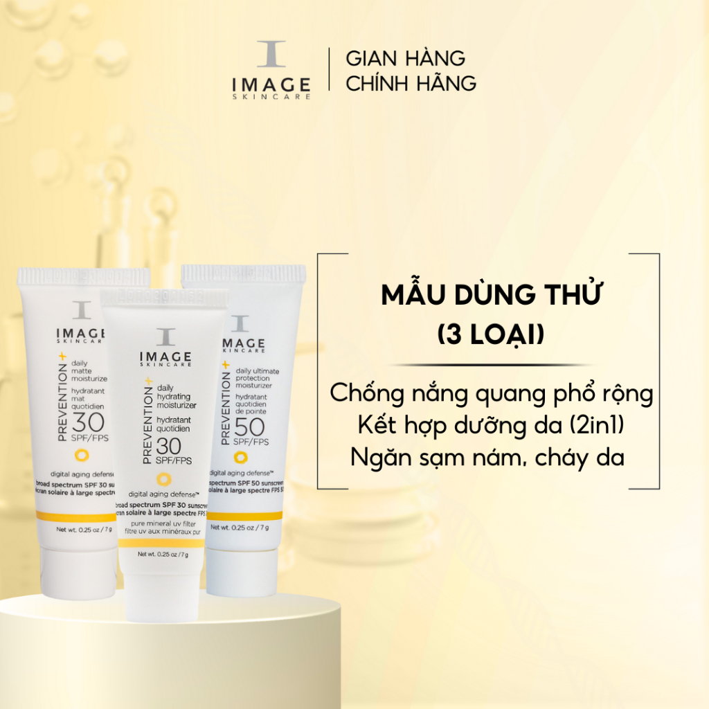 Kem chống nắng phổ rộng Image Skincare Prevention+ 7g