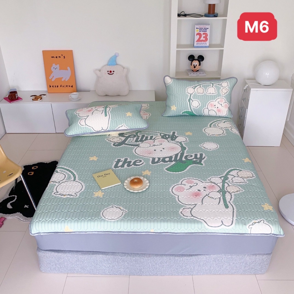 Chiếu Điều Hoà Cao Su Non 5D Latex Bo Chun MarkCross  - TCGX