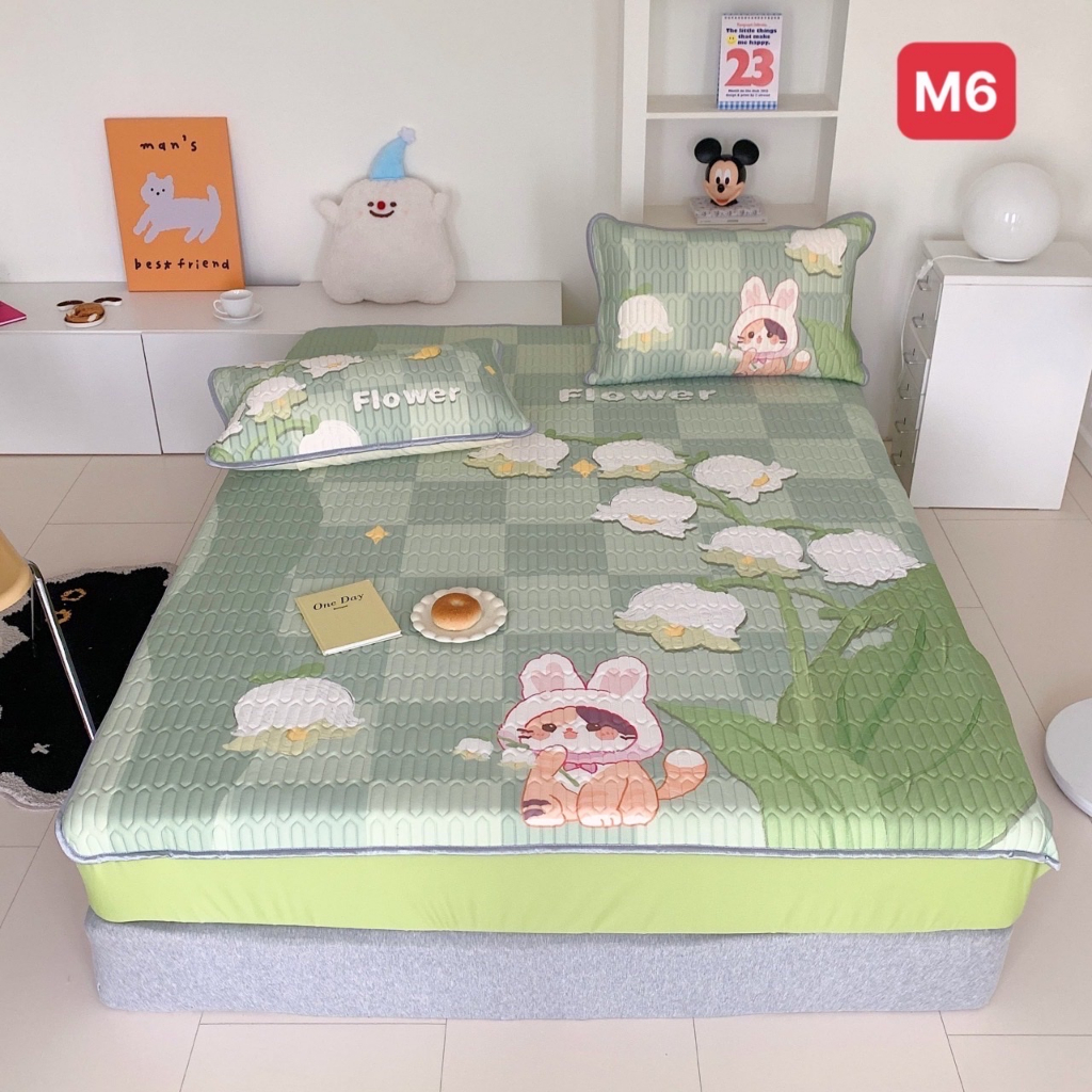 Chiếu Điều Hoà Cao Su Non 5D Latex Bo Chun MarkCross  - TCGX