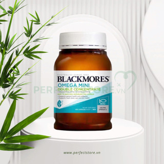 Perfectstore.vn - Viên uống bổ sung dầu cá Blackmores Omega Mini Double Concentrate 400 viên
