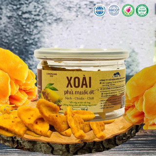 Xoài phủ muối ớt Langbiang Food, 100g, hũ