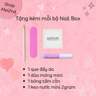 móng giả đen nhám 27