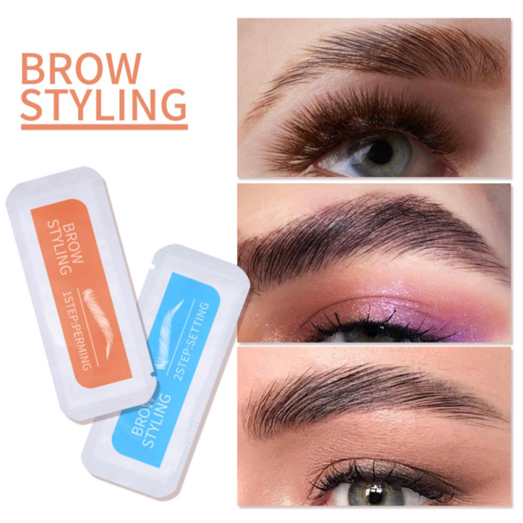 Brown Lamination Set Định Hình Chân Mày ( thuốc 1 + thuốc 2 )