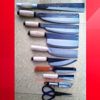 Bộ dao kéo 10 món cao cấp Đa sỹ - Dụng cụ nhà bếp