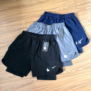 QUẦN ĐÙI THỂ THAO 2 LỚP NAM TẬP GYM, TẠ, CHẠY BỘ, ĐẠP XE, TENNIS