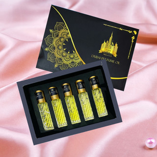Sét 5 chai xoán nước hoa tinh dầu dubai sang trọng - cuốn hút - tinh tế 3 mùi nữ 2 nam