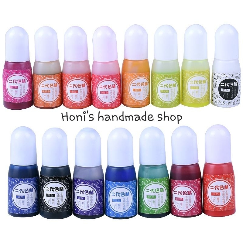 Màu trong pha Epoxy, Resin UV Lên Màu Chuẩn