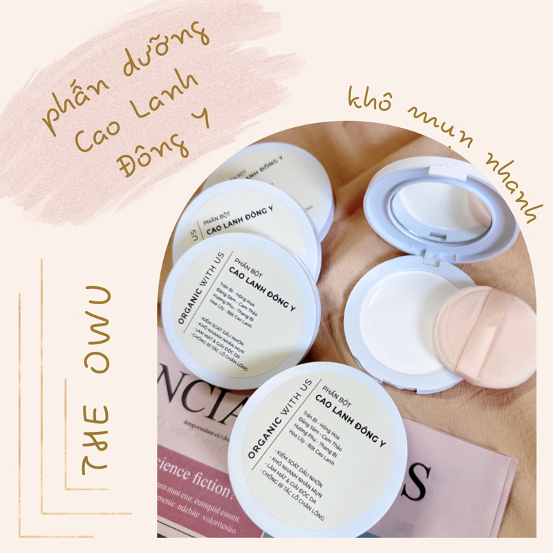 Phấn bột dưỡng da Cao Lanh Đông Y