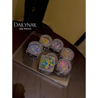 Set nhũ ẩn 6 màu trang trí móng