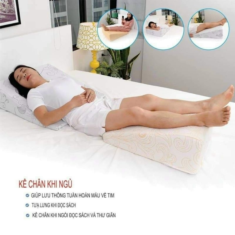 SIÊU PHẨM GỐI CHỐNG TRÀO NGƯỢC DẠ DÀY NGƯỜI LỚN CỠ ĐẠI KÍCH THƯỚC 60X60 CAO 17 phân