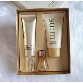 Set kem chống nắng Sum Losec Summa tinh chất vàng tái sinh cao cấp SPF50 PA++++ 50ml