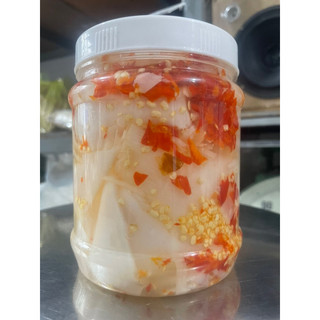 Măng ngâm mắc mật tỏi ớt Lạng Sơn hũ 1kg