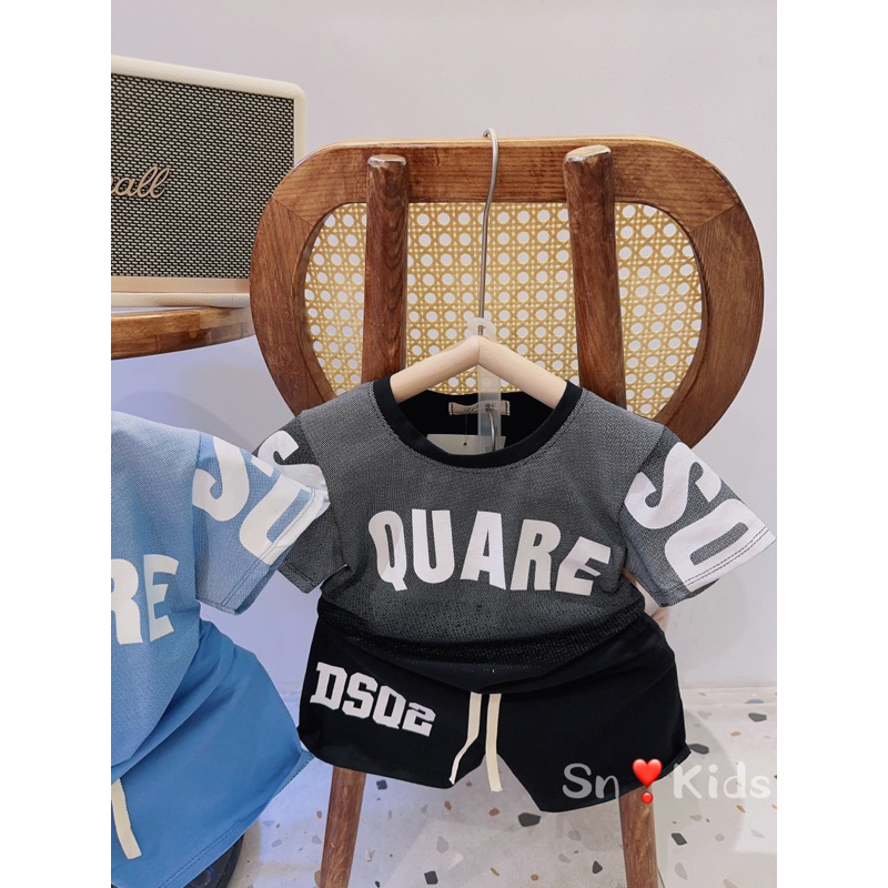 Sỉ bộ loang in cham bé trai thun qc Jane snkids