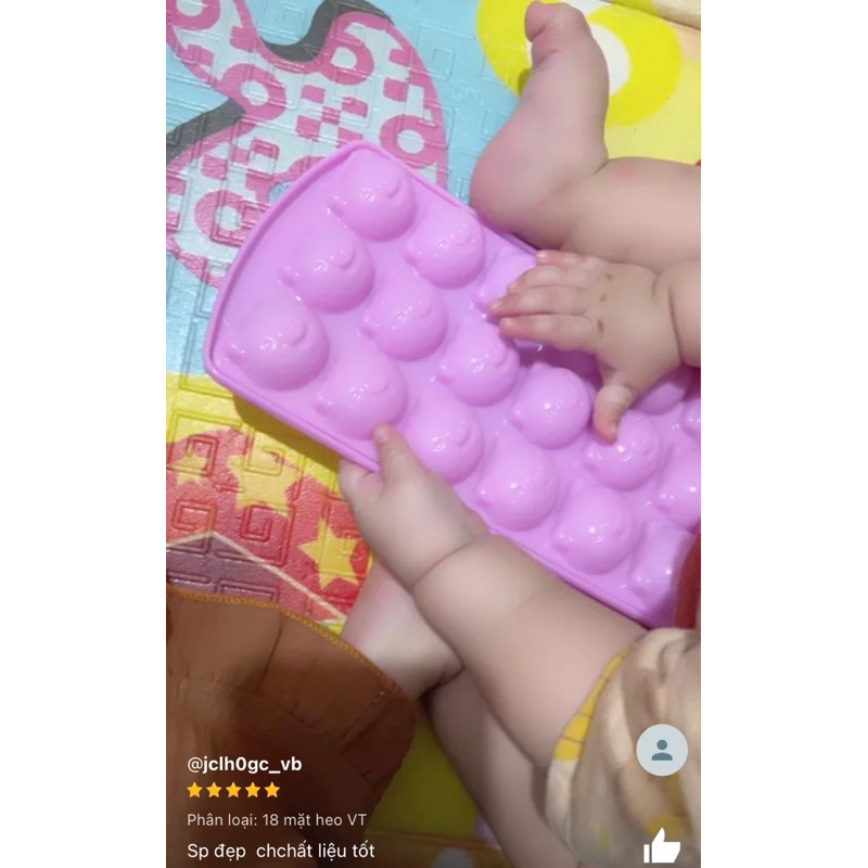🐷Khay Đá Mặt Heo, làm Đa đổ rau câu cực kì dễ thương