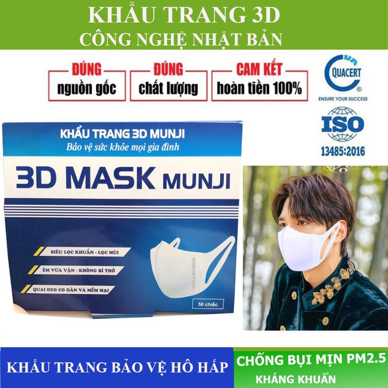 khẩu trang 3D Mask hộp 50 chiếc