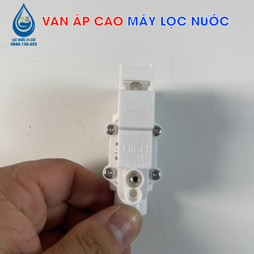 Van áp cao đấu nối nhanh dùng cho máy lọc nước RO gia đình