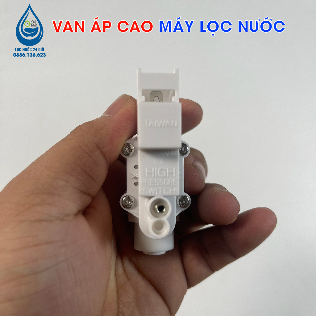 Van áp cao đấu nối nhanh dùng cho máy lọc nước RO gia đình