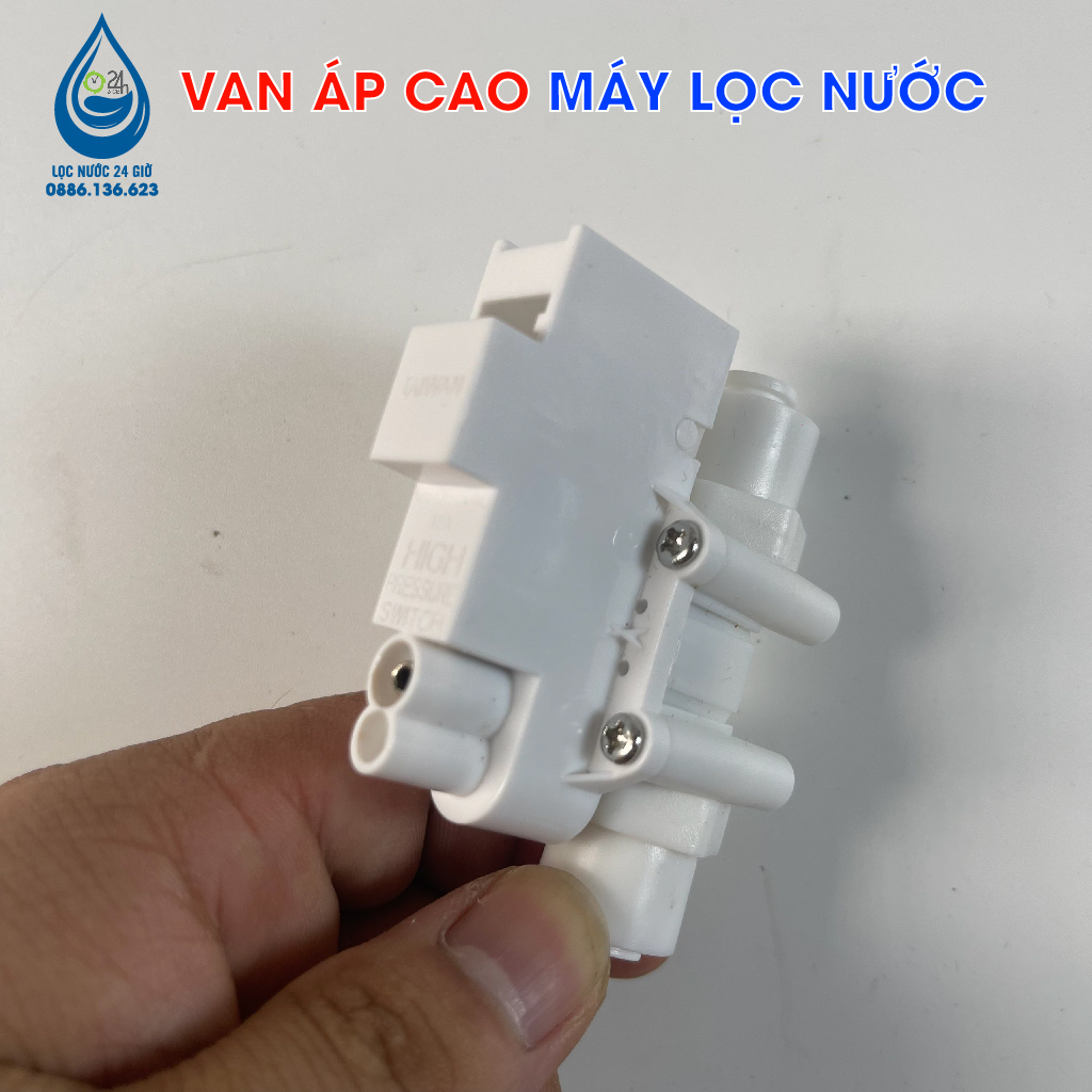 Van áp cao đấu nối nhanh dùng cho máy lọc nước RO gia đình