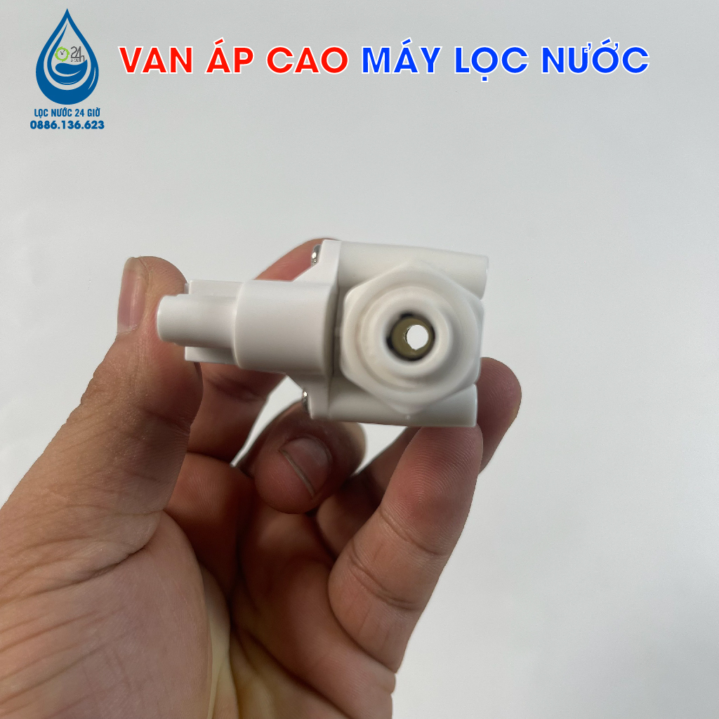 Van áp cao đấu nối nhanh dùng cho máy lọc nước RO gia đình