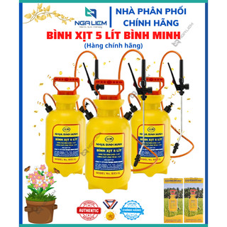 Bình xịt 5 lít bình minh bx5, dùng phun tưới