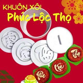 Khuôn ép xôi Chữ Phúc Lộc Thọ