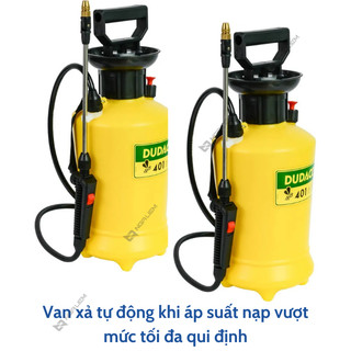 Bình xịt 4 Lít Dudaco, dùng phun tưới [Hàng chính hãng]